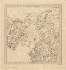 Northern Hemisphere, Polar Maps and Alaska Map By SDUK