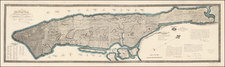 New York City and Mid-Atlantic Map By William Bridges