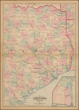 Texas Map By Asher  &  Adams