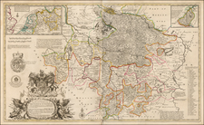 Germany Map By Herman Moll