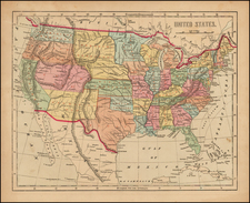 United States Map By Charles Morse