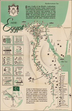 Egypt Map By Royal Egyptian Embassy