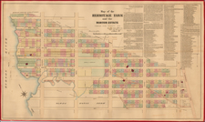 New York City Map By John Bute Holmes
