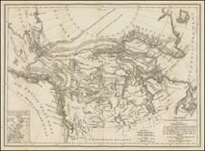 Polar Maps, Alaska and Canada Map By Weimar Geographische Institut