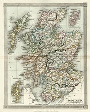 Europe and British Isles Map By Thomas Kelly