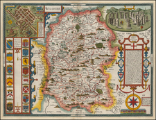 British Isles Map By John Speed