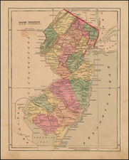 Mid-Atlantic and New Jersey Map By Charles Morse