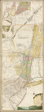 New England, Vermont, New York State, Mid-Atlantic, New Jersey and Canada Map By Sayer & Bennett