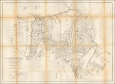 Idaho, Oregon and Washington Map By U.S. War Department