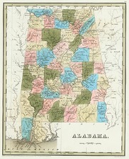 South Map By Thomas Gamaliel Bradford