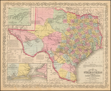 Texas Map By Charles Desilver