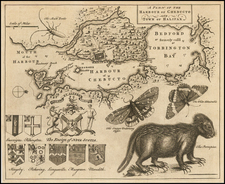 Eastern Canada Map By Gentleman's Magazine / Thomas Jefferys