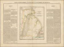 Midwest and Michigan Map By Jean Alexandre Buchon