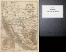 Texas, Plains, Southwest, Rocky Mountains and California Map By J.A. James & Co.