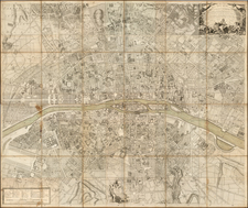 France Map By Louis Charles Desnos