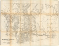 Washington Map By General Land Office