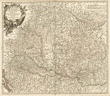 Europe, Poland, Hungary, Romania and Balkans Map By Gilles Robert de Vaugondy