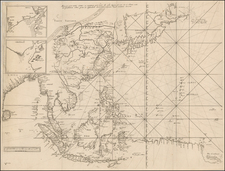 China, Japan, Korea, India, Southeast Asia, Philippines and Other Islands Map By Melchisedec Thevenot