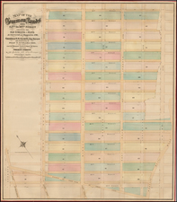 New York City Map By John Bute Holmes