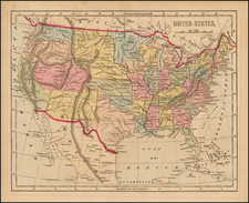 United States Map By Charles Morse