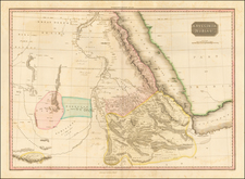 Middle East, North Africa and East Africa Map By John Pinkerton