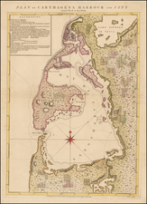 South America and Colombia Map By Joseph Smith Speer