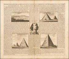 Description Des Piramides D'Egypte Tant Au Dedans Qu'au Dehors De Leur Grandeur . . . [Sphinx & Pyramids By Henri Chatelain