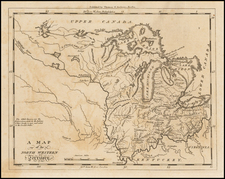 Midwest and Plains Map By Jedidiah Morse