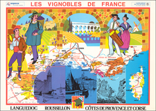 France Map By M. S. Dutter