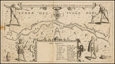 South America Map By Matthaeus Merian