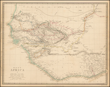 West Africa Map By SDUK