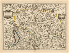 France Map By Jean Le Clerc / Hugues Picart