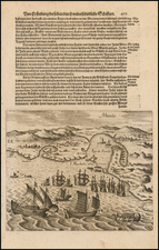 Philippines Map By Theodor De Bry / Matthaeus Merian