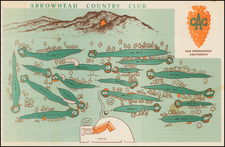 Pictorial Maps and California Map By Anonymous