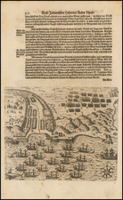 Florida Map By Theodor De Bry / Matthaeus Merian