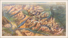 Rocky Mountains and Montana Map By Poole Brothers