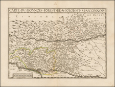 France Map By Anonymous / Jean Le Clerc