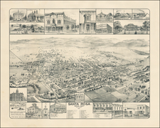 California Map By W.W. Elliott & Co.