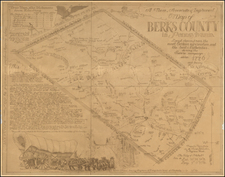 Pennsylvania Map By J. R. Rowe