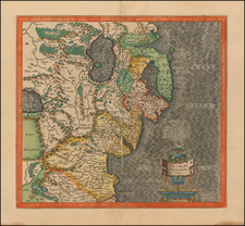 Ireland Map By  Gerard Mercator