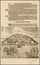 South America and Chile Map By Matthaus Merian