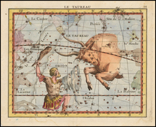 Celestial Maps Map By John Flamsteed / MJ Fortin