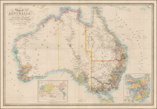 Australia Map By James Wyld