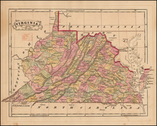 Southeast Map By Sidney Morse