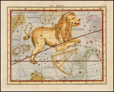 Celestial Maps Map By John Flamsteed / Jean Nicolas Fortin