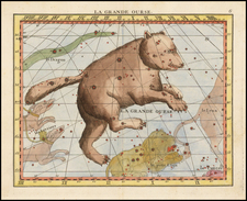 Celestial Maps Map By John Flamsteed / Jean Nicolas Fortin