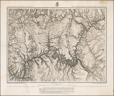 Southwest Map By George M. Wheeler