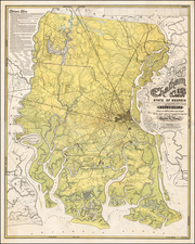 Southeast and Georgia Map By Charles G. Platen