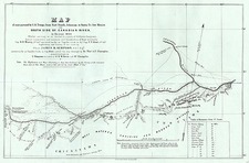 South, Texas and Plains Map By James Hervey Simpson