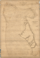 The Great Bahama Bank with its Islands Cays and Channels Surveyed By Commanders R. Owen and E. Barnett By E & GW Blunt